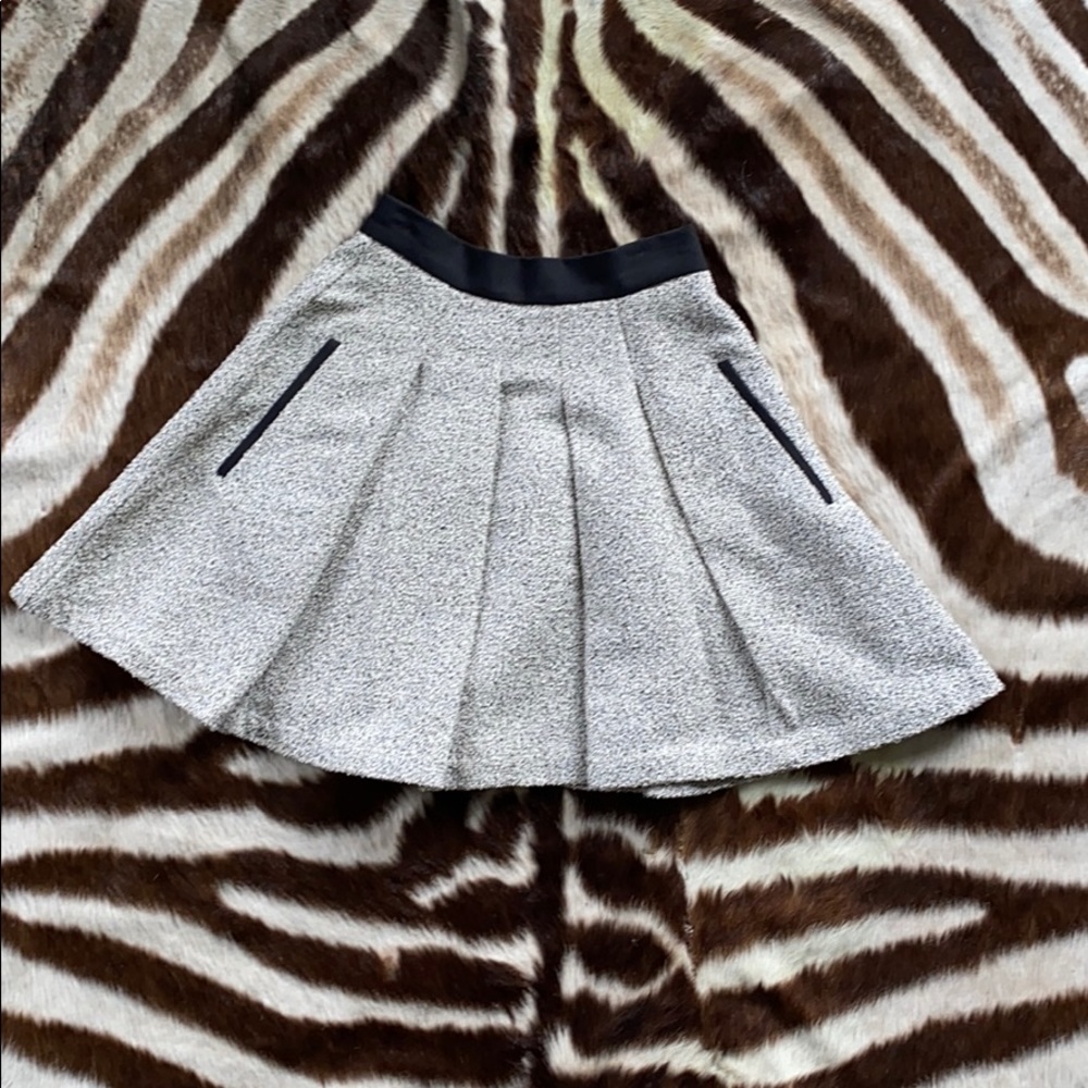 High Waisted French Connection Skirt